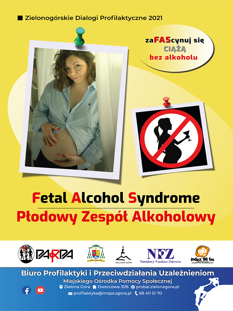 Ilustracja do informacji: "zaFAScynuj się ciążą bez alkoholu" 2021 r.
